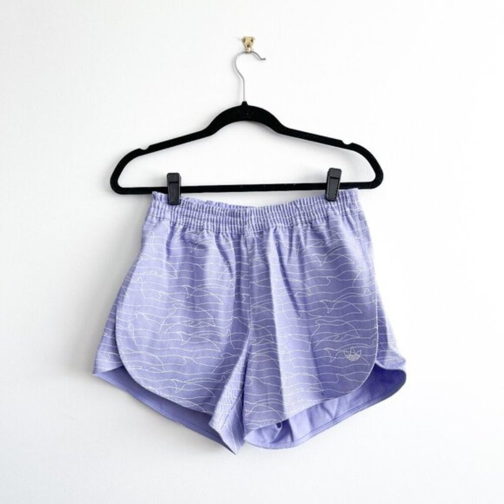 Adidas // purple and white shorts // Size 36 // NWT